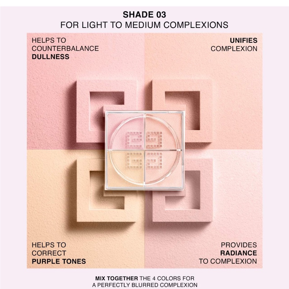 *Original Formula* Givenchy | Prism Libre Loose Powder Mini (03 Voile Rose)